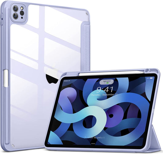 Blue Purple Transparent Back iPad Pro 11 Smart Case
