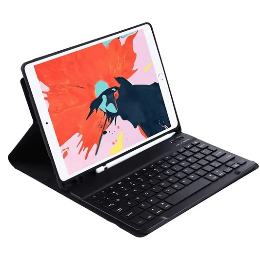 iPad Case with Attachable Keyboard Wireless