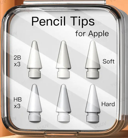 Apple Pencil Tips - 3 2B and 3 HB